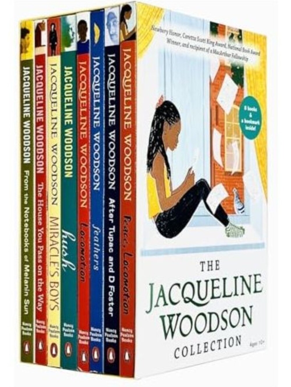 Jacqueline Woodson 8 Book Box Set- New In Plastic